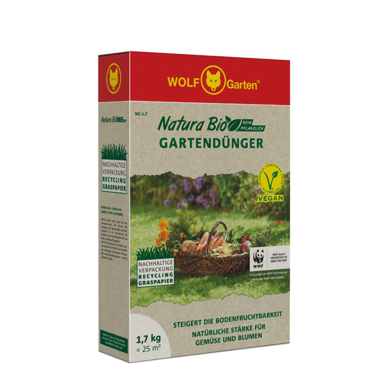 Natura Bio Rasendünger NG 1,7 D/A