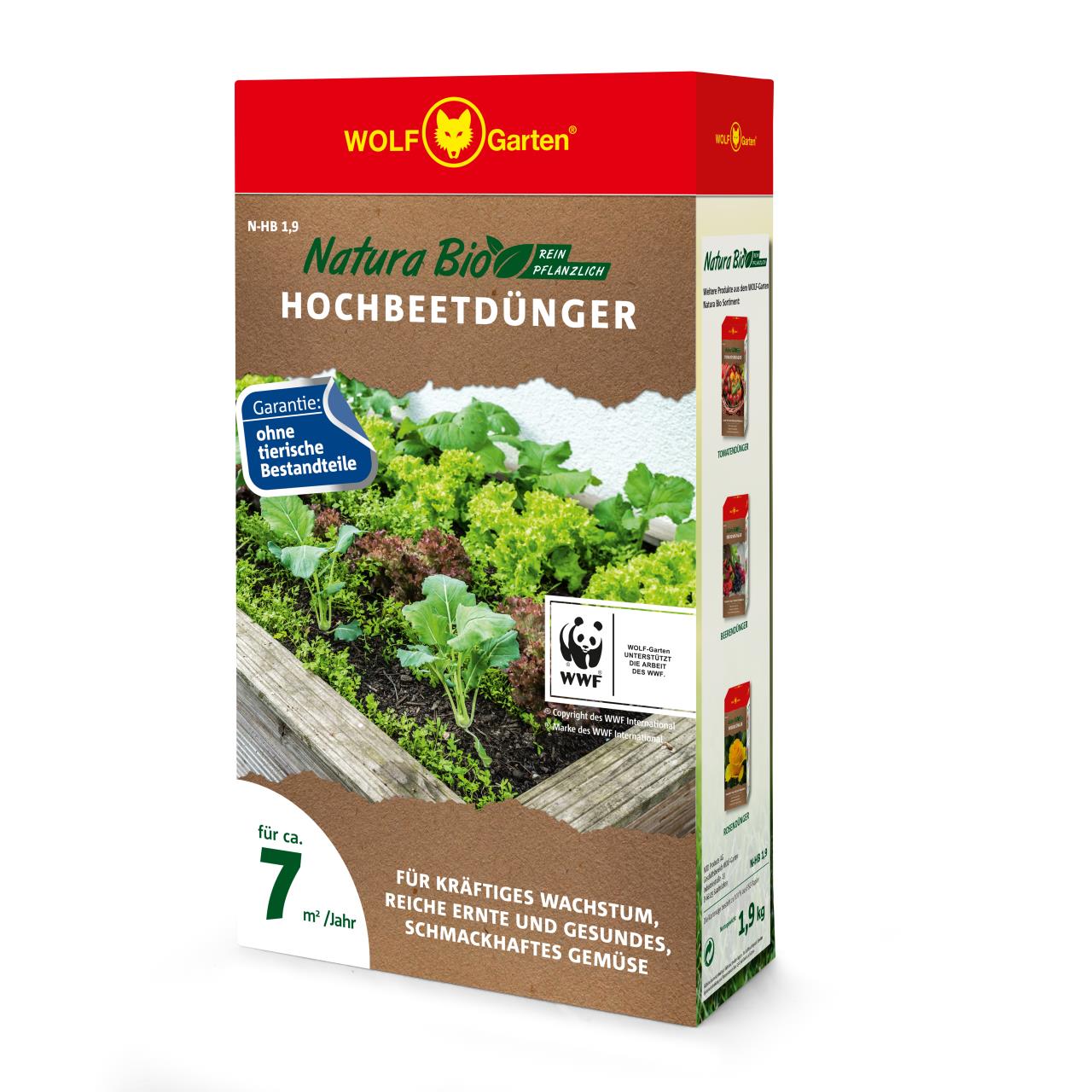 Natura Bio Rasendünger N-HB 1,9 D/A