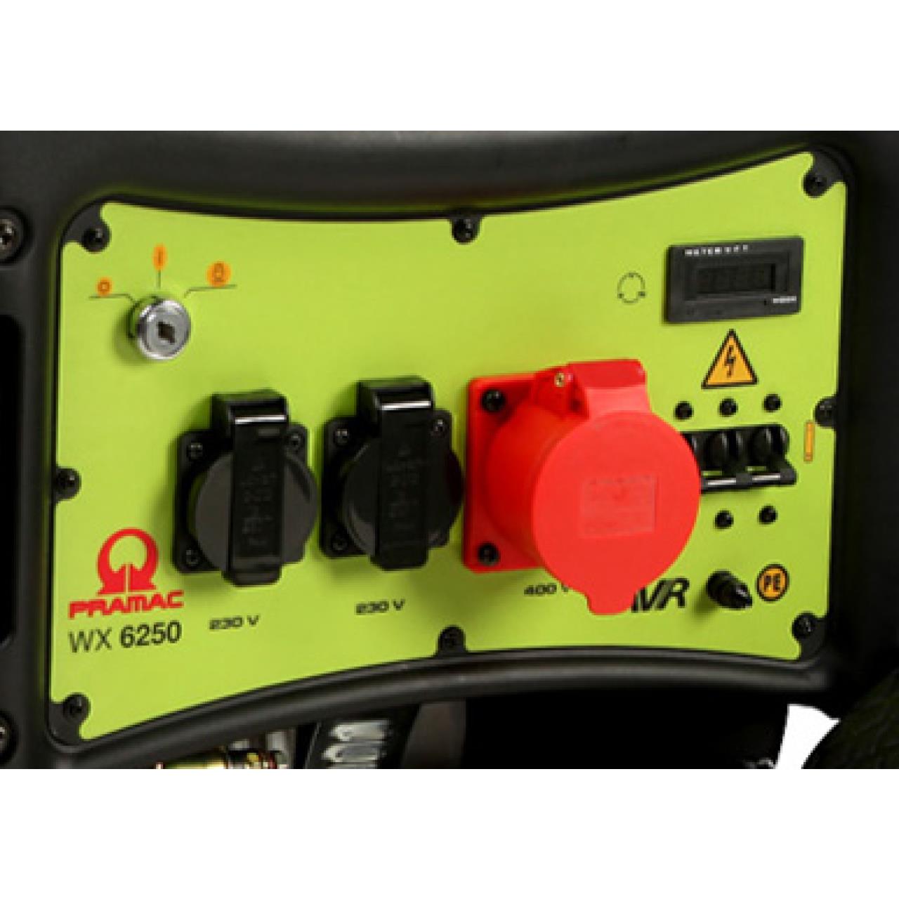 Stromerzeuger WX 6250 - 230V / 400V - BENZIN - E START