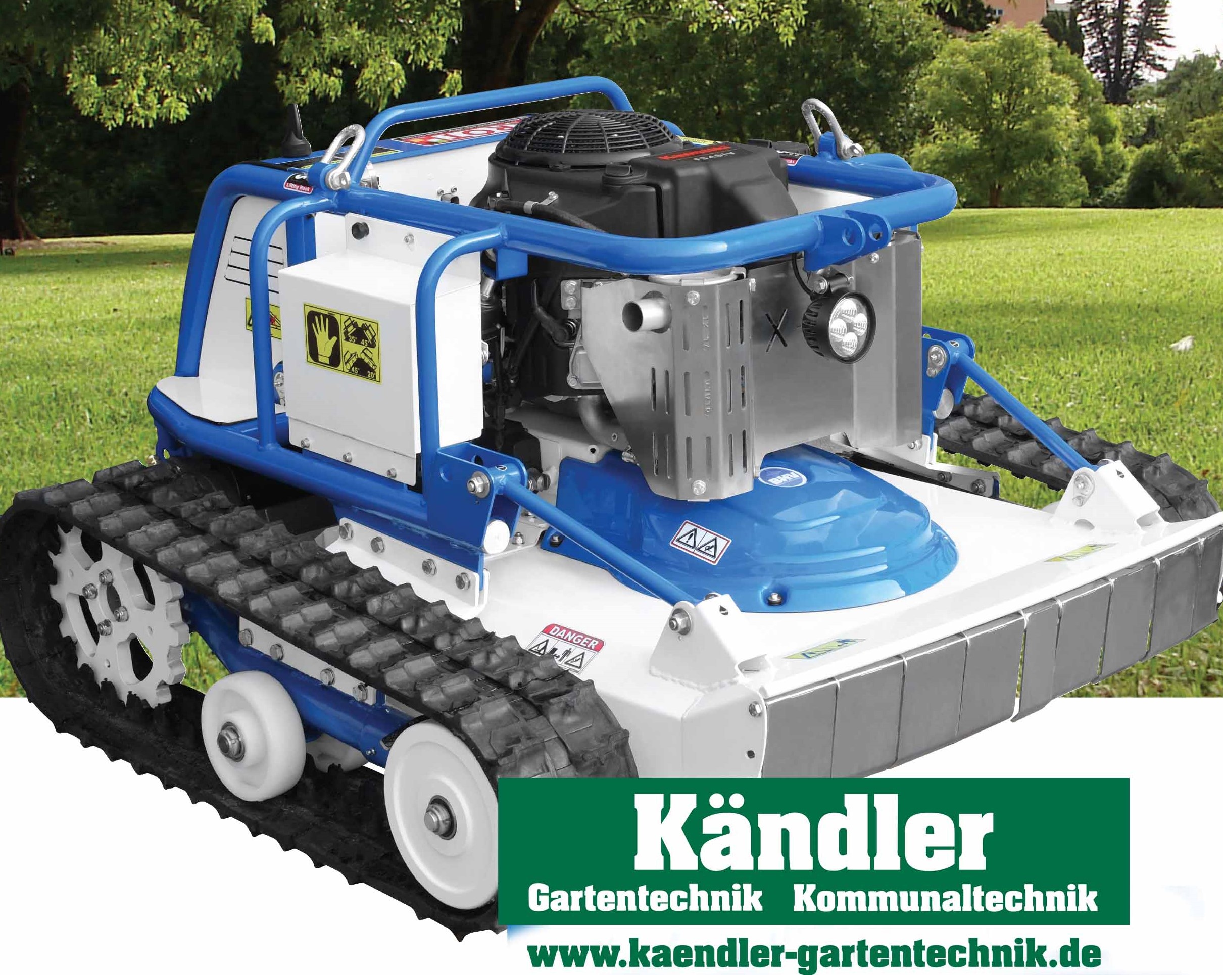 X-Rot 80 Ferngesteuerter Sichelmulcher Mietmaschine